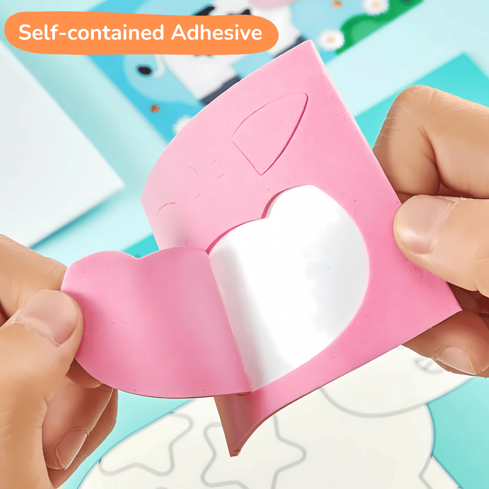 3D Puzzle Stickers Set