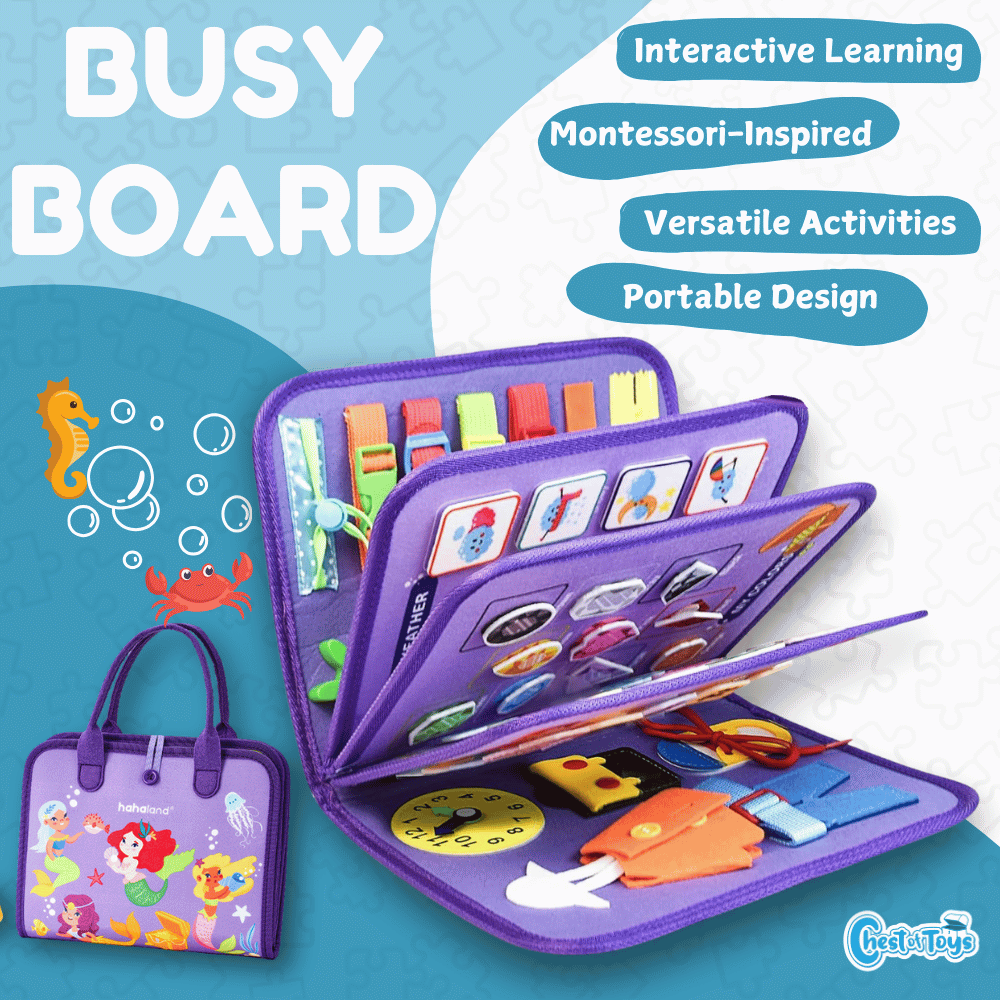 Educational Busy Book | Sea Life Edition