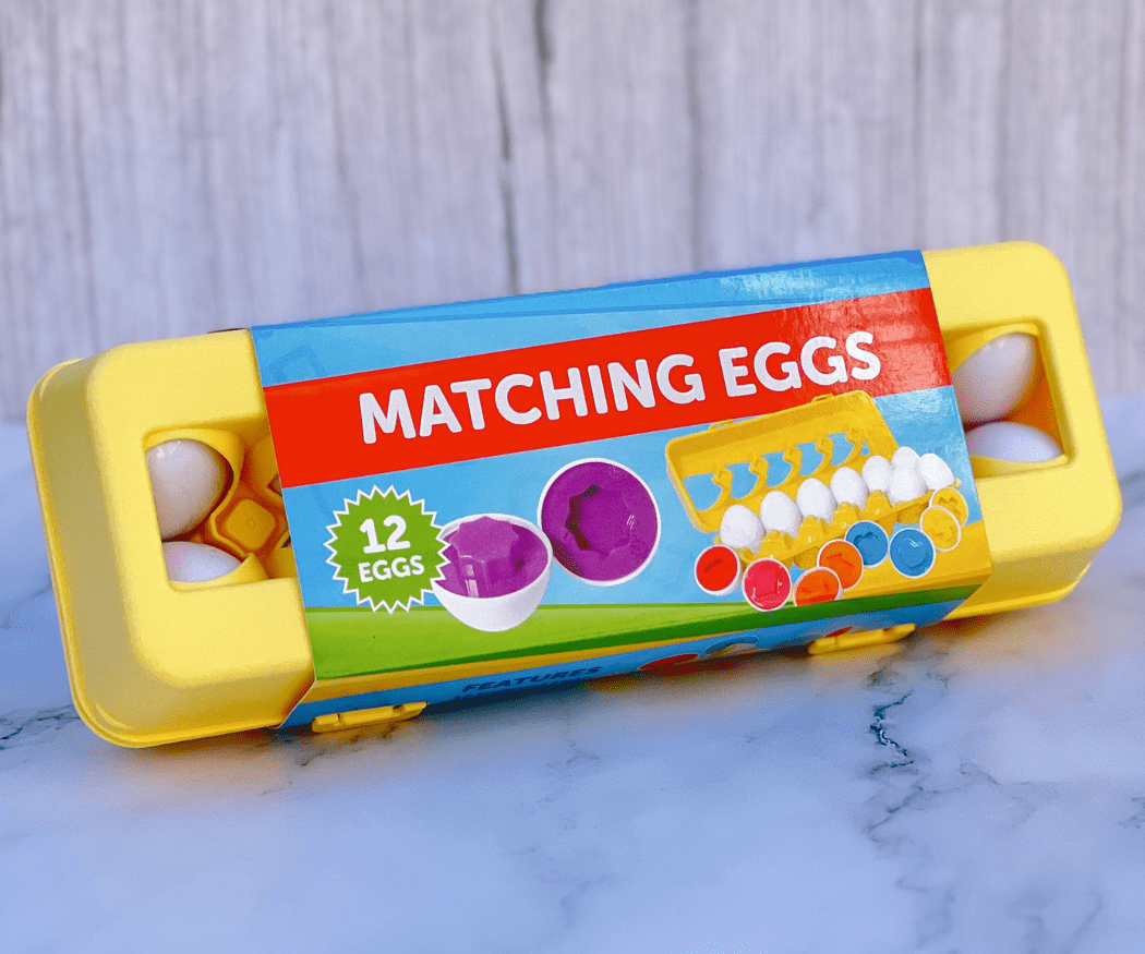 Eggsational Shapes Match-Up | Educational Toy