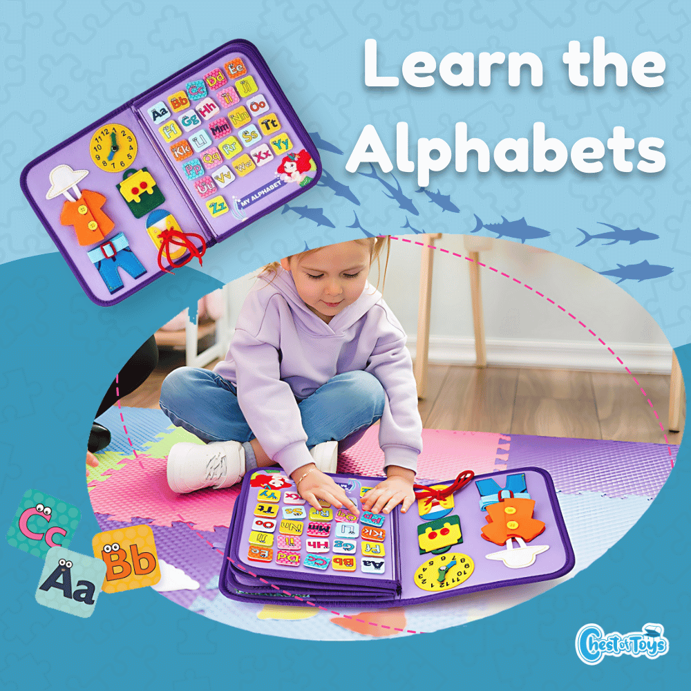 Educational Busy Book | Sea Life Edition