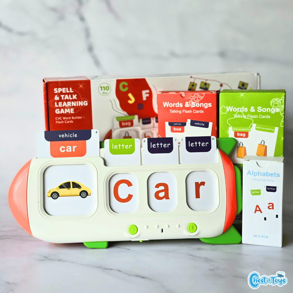 Audible Spelling Flashcards