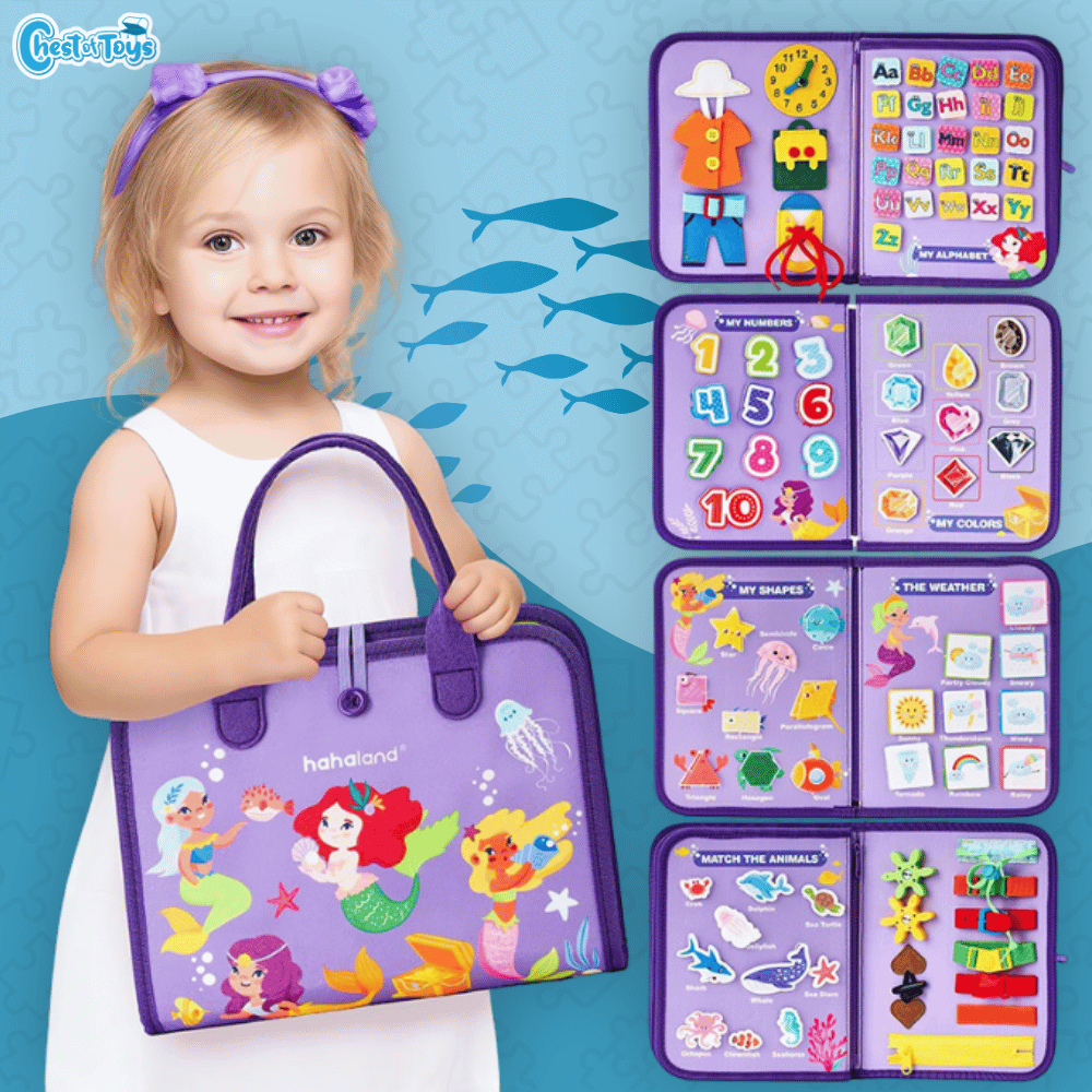 Educational Busy Book | Sea Life Edition