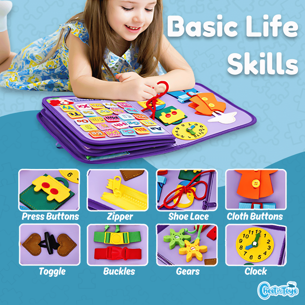 Educational Busy Book | Sea Life Edition