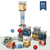 3D Castle Magnetic Building Blocks and Marble Track