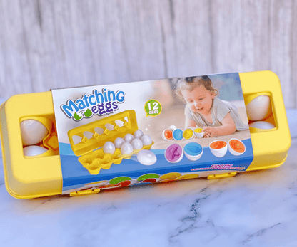 Eggsational Shapes Match-Up | Educational Toy