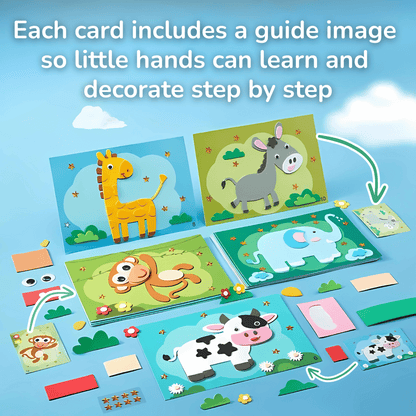 3D Puzzle Stickers Set