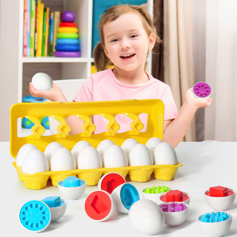 Eggsational Shapes Match-Up | Educational Toy