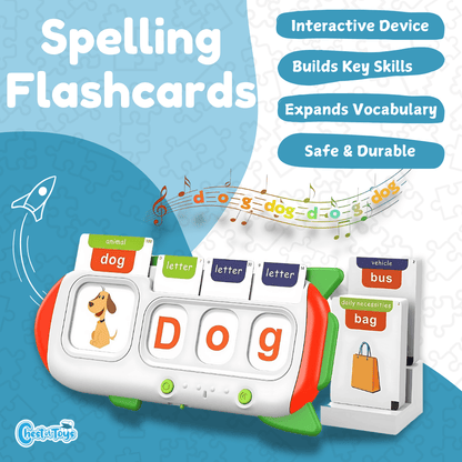 Audible Spelling Flashcards