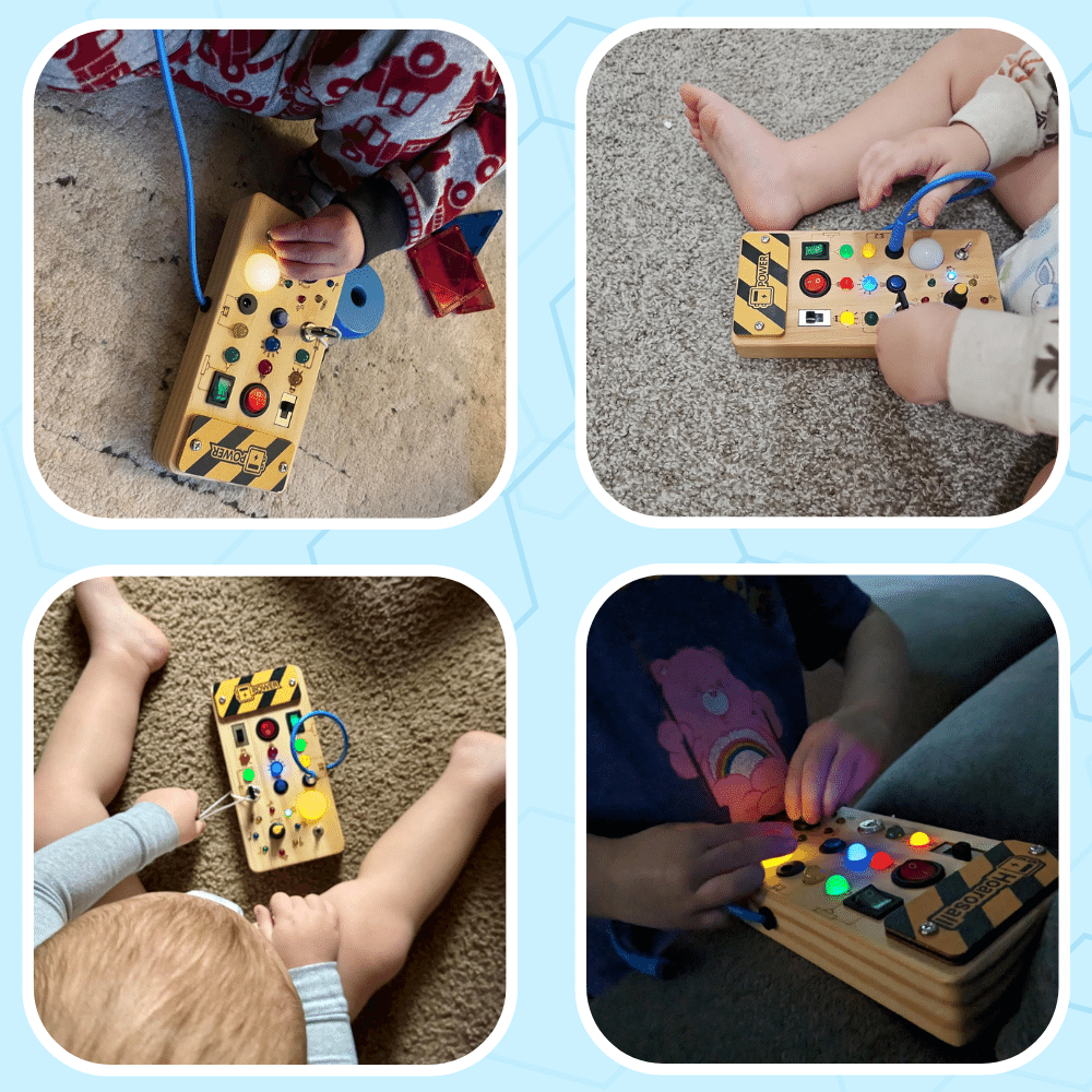 Sensory Wooden SwitchBoard