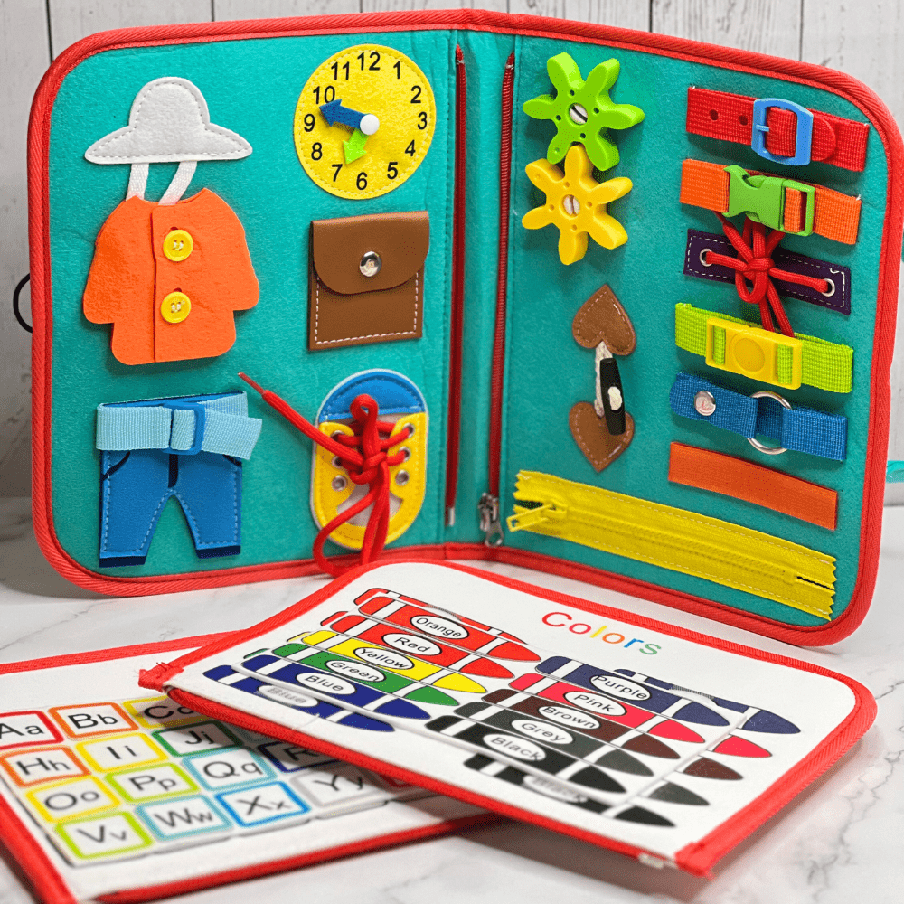 7 in 1 Educational Busy Book – Chest of Toys