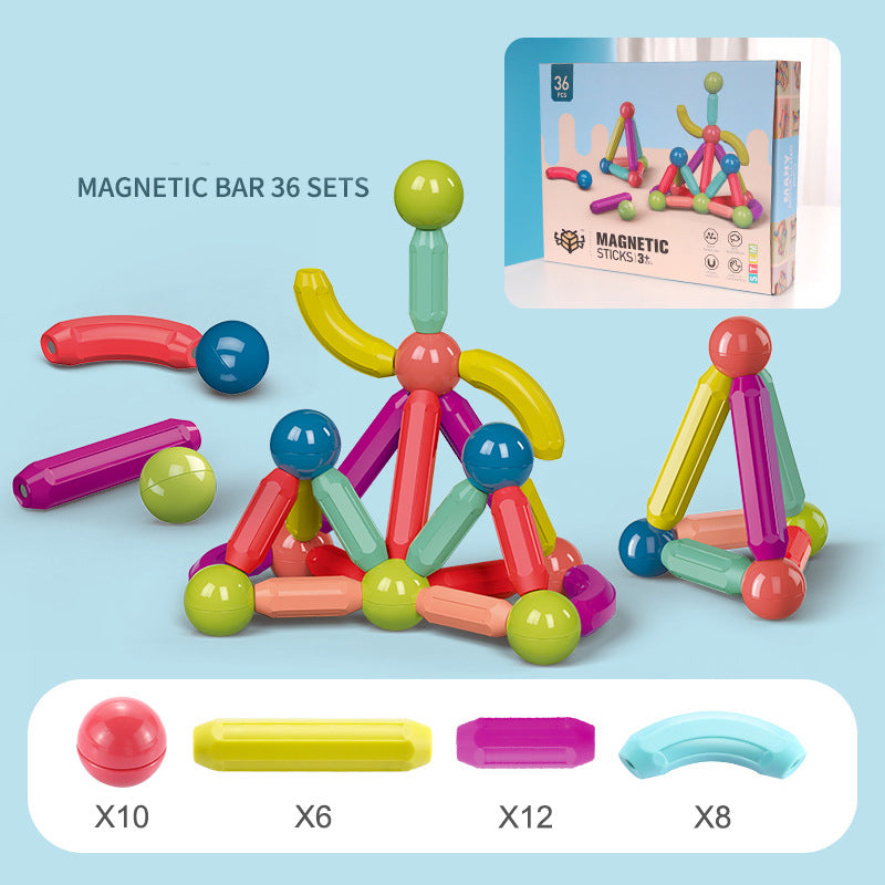 Magic Magnetic Building Sticks