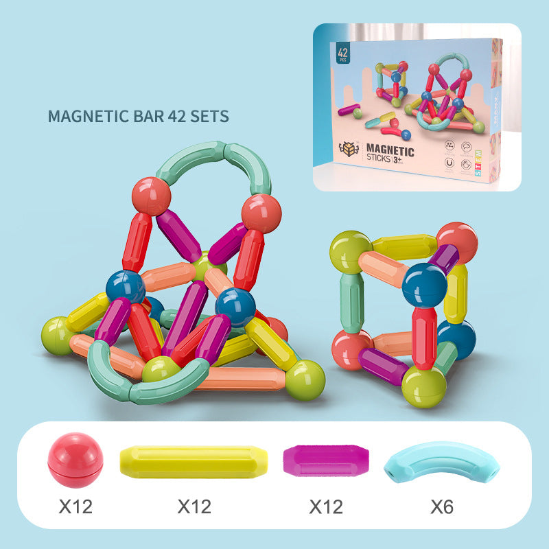 Magic Magnetic Building Sticks