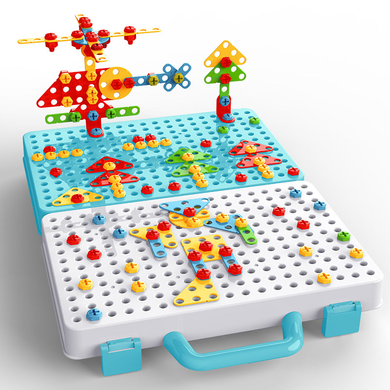 Creative 3D Electric Drills and Puzzle Set