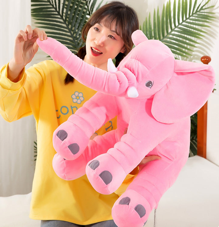 Plush Elephant Smoochie Pillow